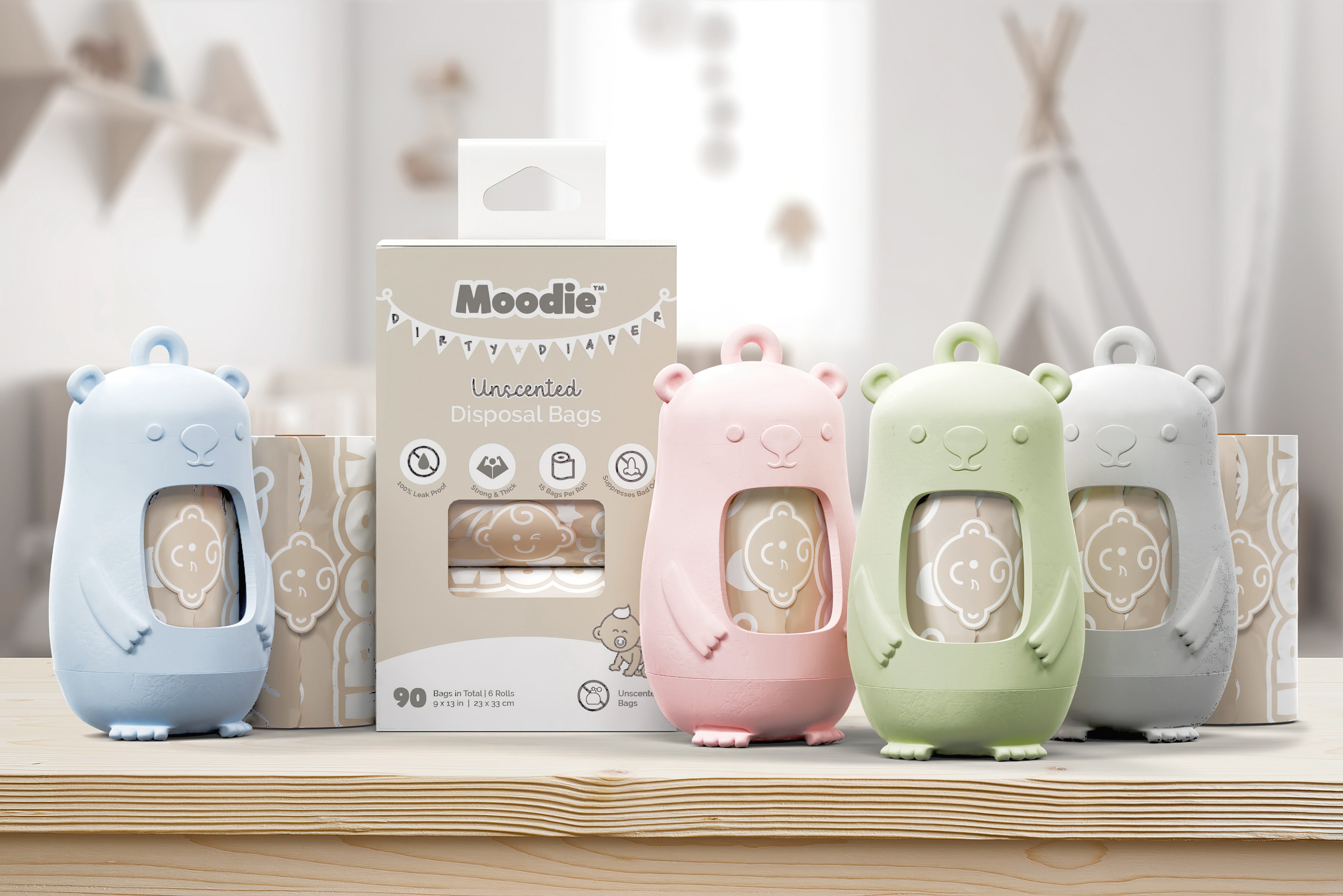 Baby Nappy Changing Essentials Moodie